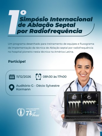 1º Simpósio Internacional de Ablação Septal por Radiofrequência