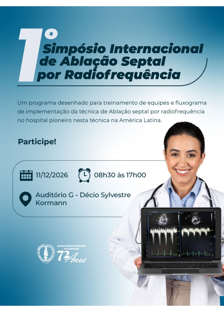 1º Simpósio Internacional de Ablação Septal por Radiofrequência