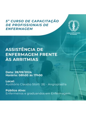 5º CURSO DE CAPACITAÇÃO DE PROFISSIONAIS DE ENFERMAGEM 28/09/2024