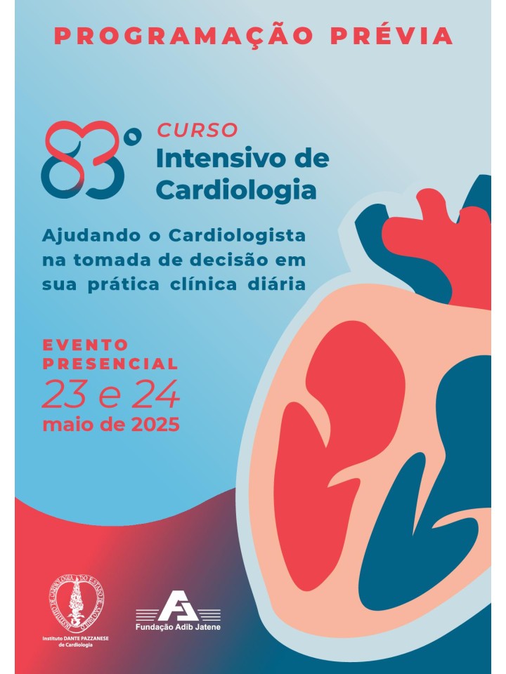 83º Curso Intensivo de Cardiologia - 23 a 24 de maio de 2025