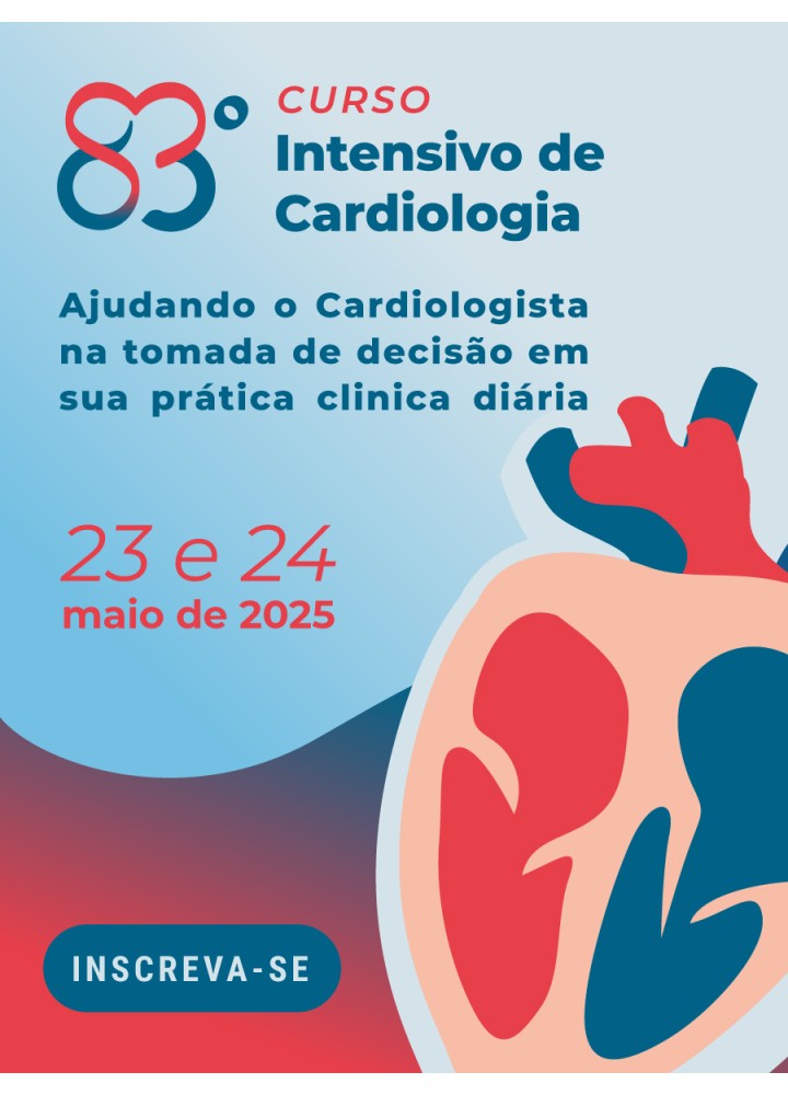 83º Curso Intensivo de Cardiologia - 23 a 24 de maio de 2025