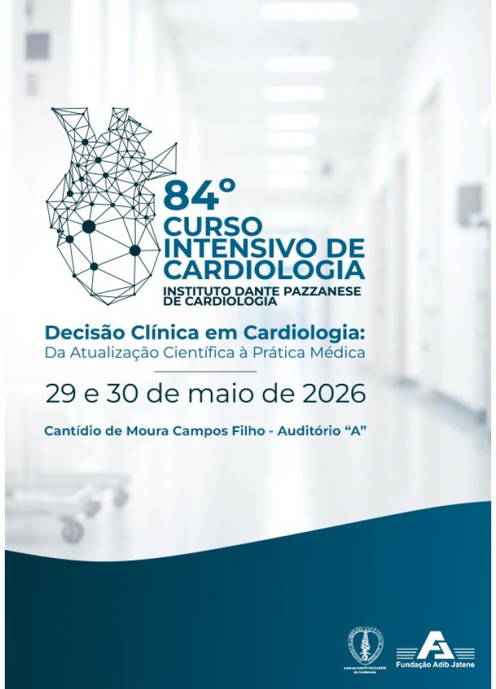 84º Curso Intensivo de Cardiologia - 29 e 30 de maio de 2026