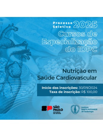 Nutrição em Saúde Cardiovascular - CE 2025