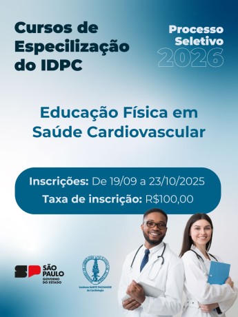 Educação Física em Saúde Cardiovascular - CE 2026