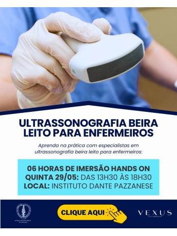 Ultrassonografia Beira Leito Para Enfermeiros - 29/05/2025